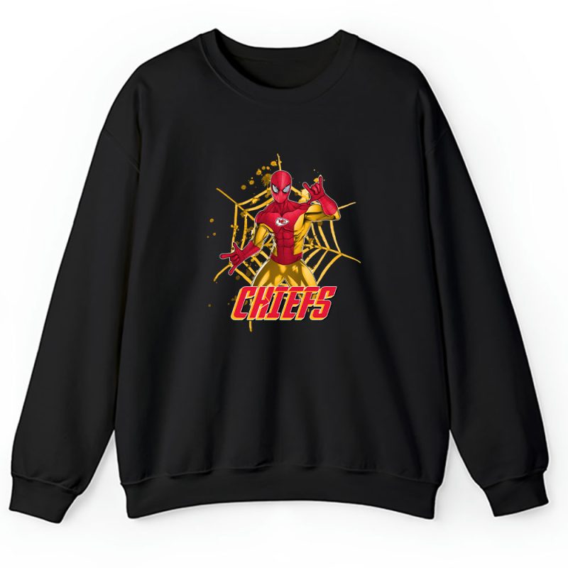 Spiderman NFL Kansas City Chiefs Unisex Sweatshirt TAS7242