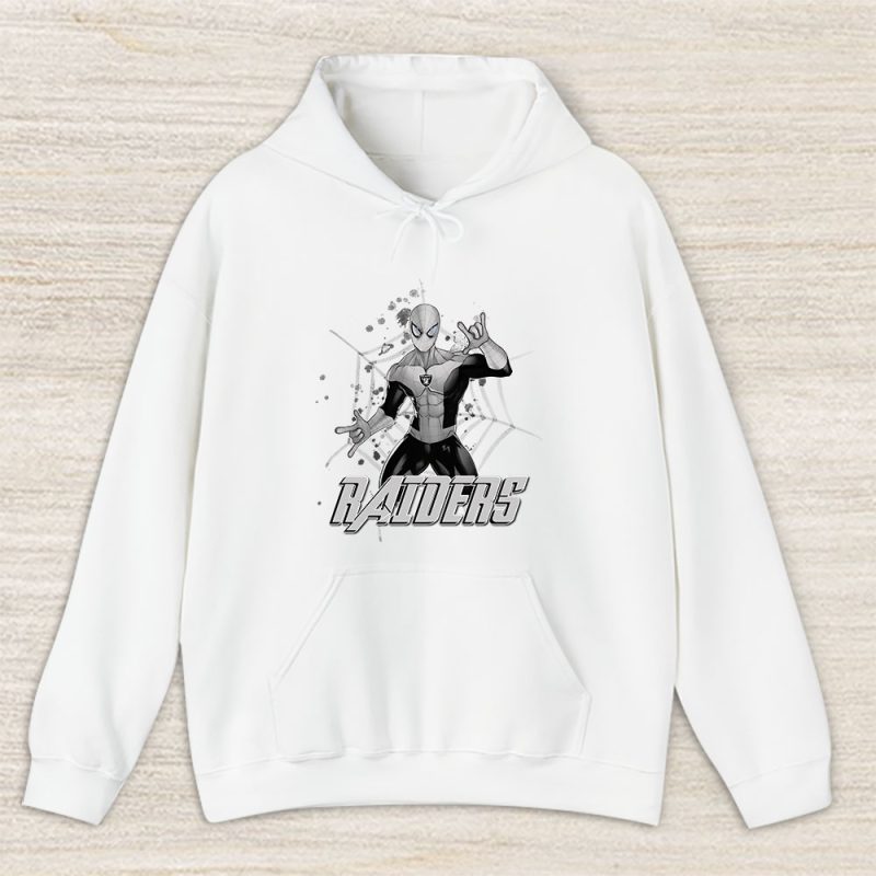 Spiderman NFL Las Vegas Raiders Unisex Hoodie TAH7261