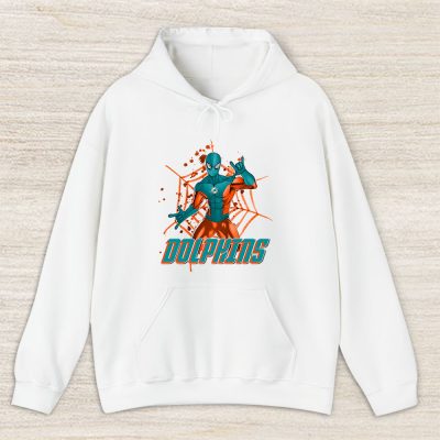 Spiderman NFL Miami Dolphins Unisex Hoodie TAH7286