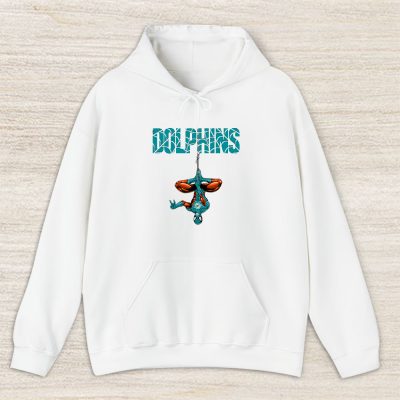 Spiderman NFL Miami Dolphins Unisex Hoodie TAH7287