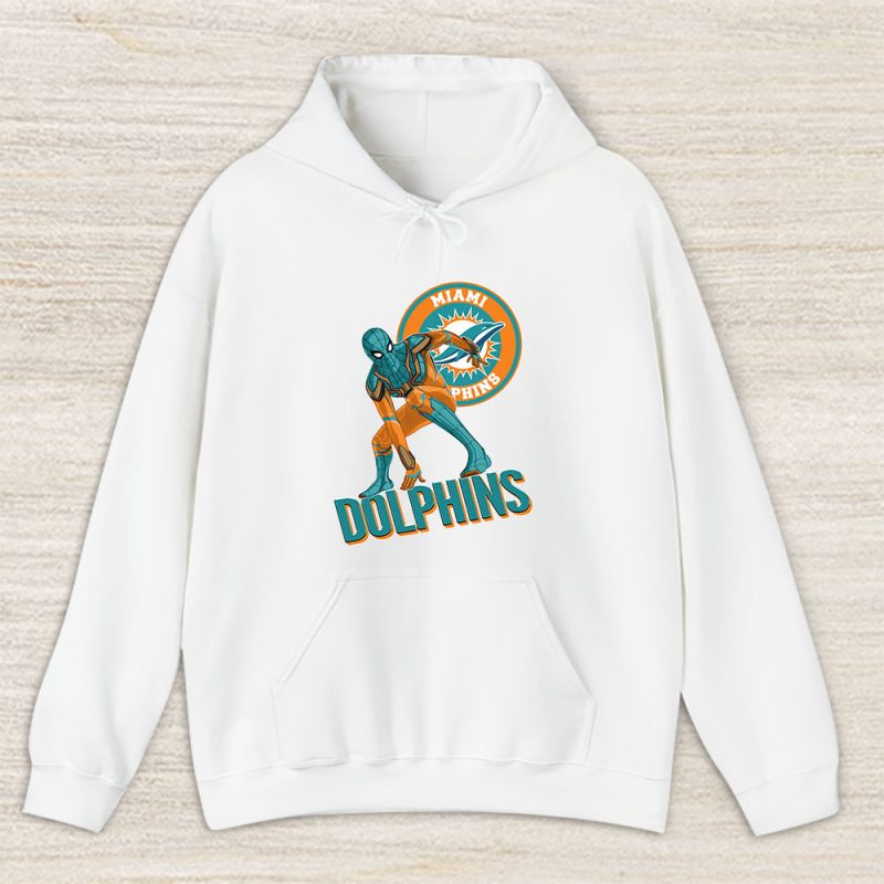 Spiderman NFL Miami Dolphins Unisex Hoodie TAH7675