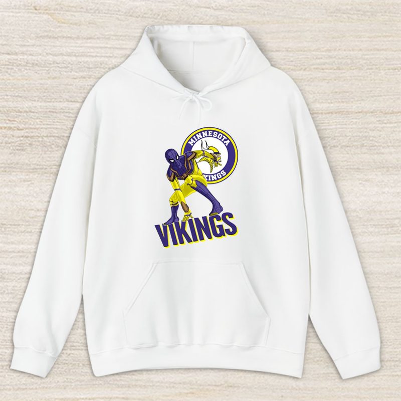 Spiderman NFL Minnesota Vikings Unisex Hoodie TAH7676