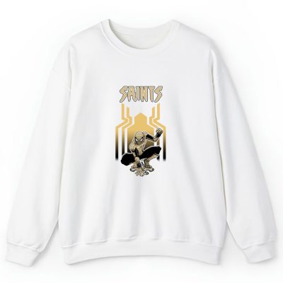 Spiderman NFL New Orleans Saints Brand Unisex Sweatshirt TAS6592