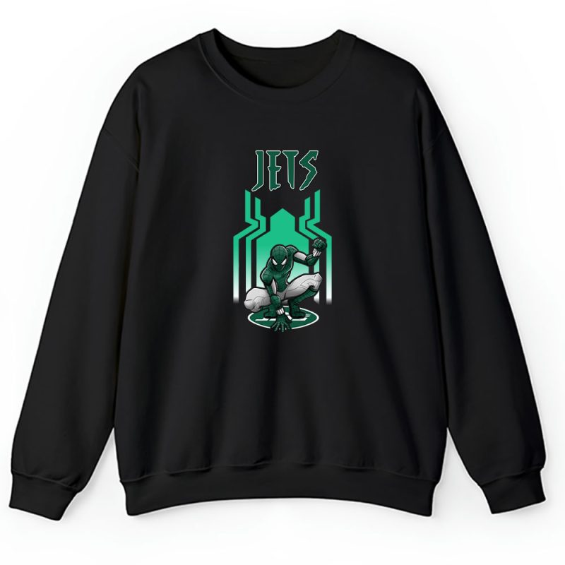 Spiderman NFL New York Jets Brand Unisex Sweatshirt TAS6590