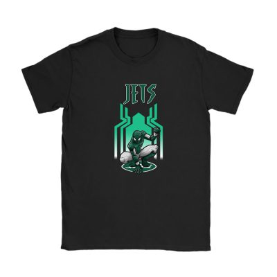 Spiderman NFL New York Jets Brand Unisex T-Shirt Cotton Tee TAT6590