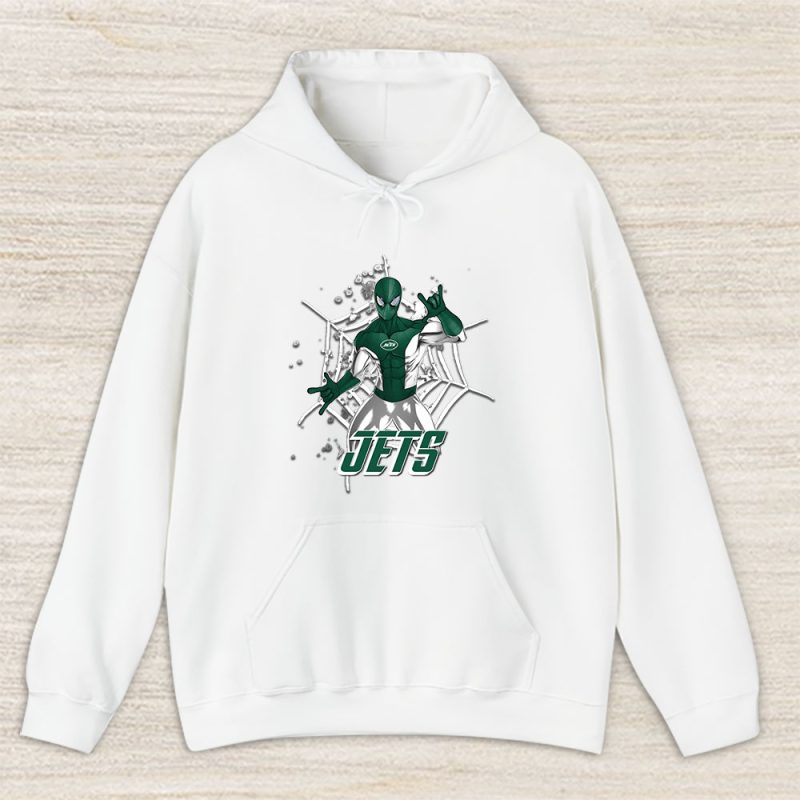 Spiderman NFL New York Jets Unisex Hoodie TAH7308