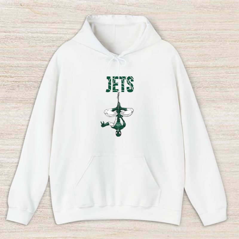 Spiderman NFL New York Jets Unisex Hoodie TAH7309