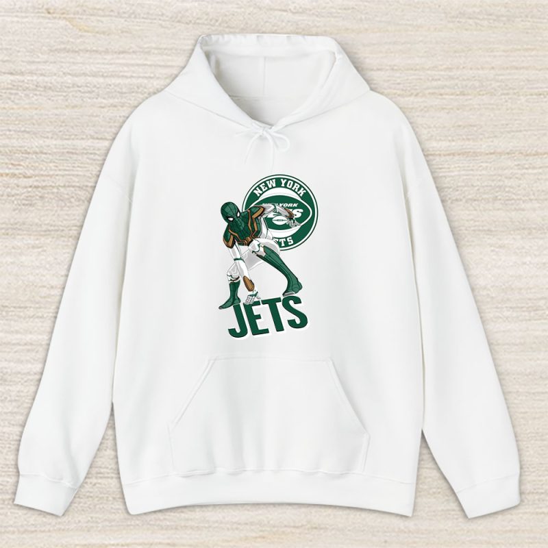 Spiderman NFL New York Jets Unisex Hoodie TAH7681