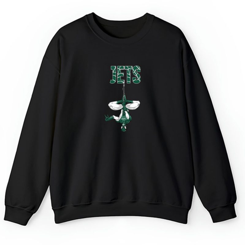 Spiderman NFL New York Jets Unisex Sweatshirt TAS7309