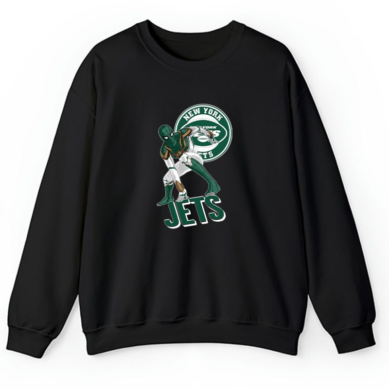 Spiderman NFL New York Jets Unisex Sweatshirt TAS7681