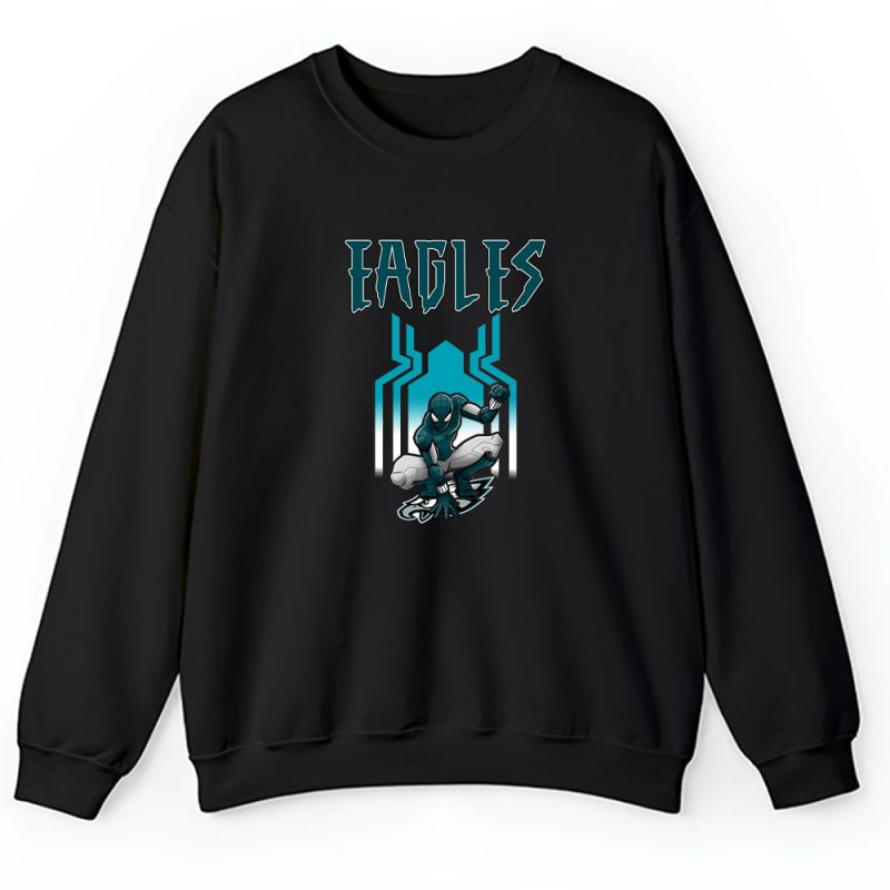 Spiderman NFL Philadelphia Eagles Brand Unisex Sweatshirt TAS6593