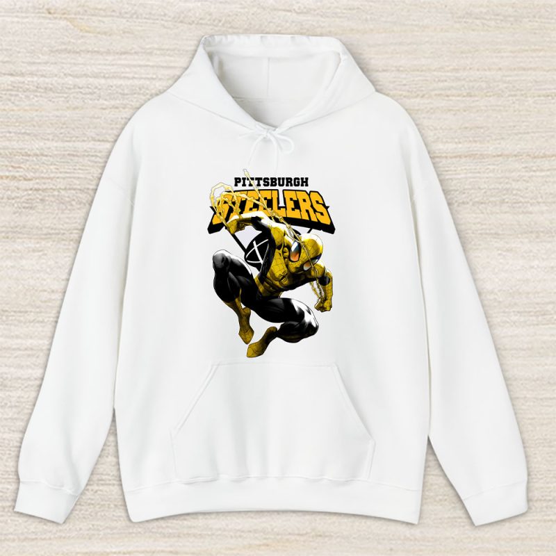 Spiderman NFL Pittsburgh Steelers Unisex Hoodie TAH5342