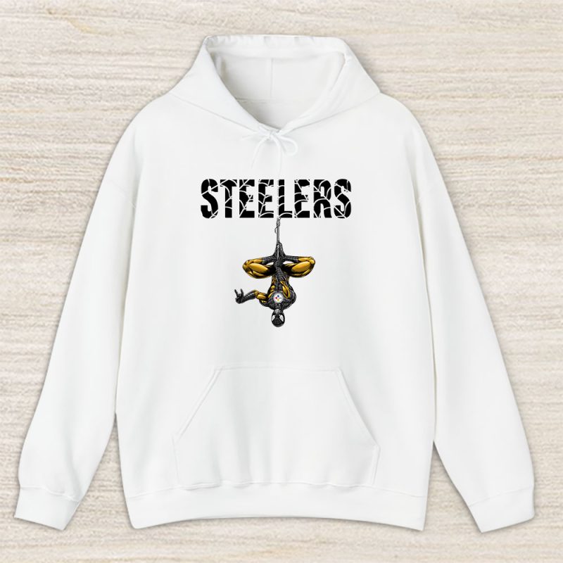 Spiderman NFL Pittsburgh Steelers Unisex Hoodie TAH7369