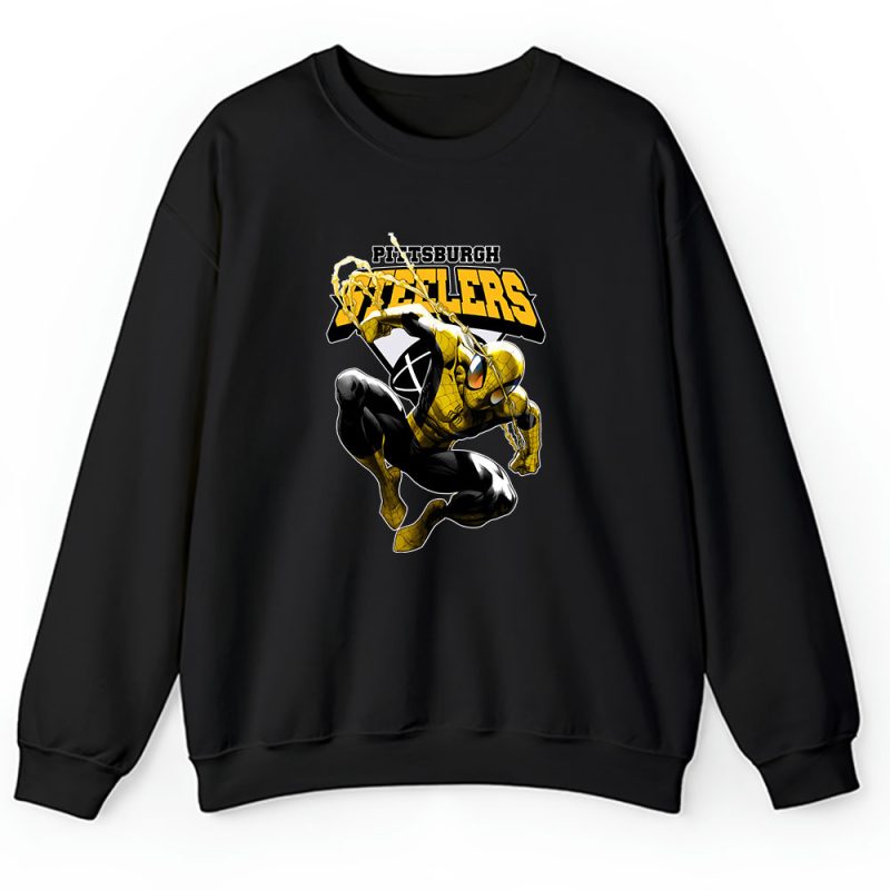 Spiderman NFL Pittsburgh Steelers Unisex Sweatshirt TAS5342