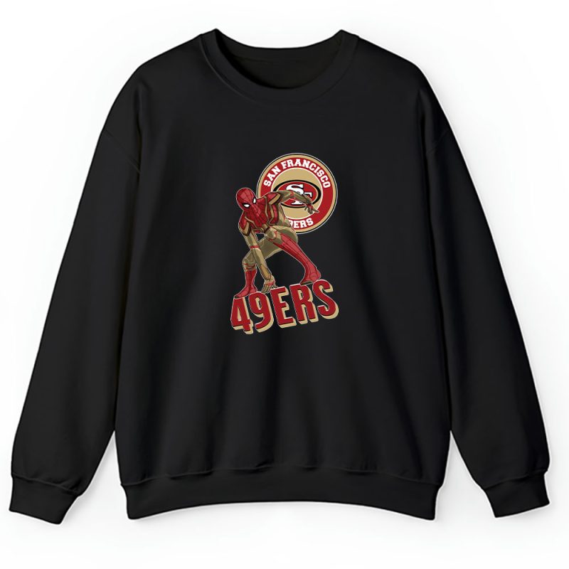 Spiderman NFL San Francisco 49ers Unisex Sweatshirt TAS7697