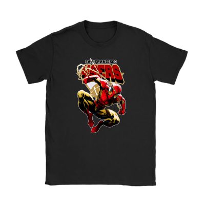 Spiderman NFL San Francisco 49ers Unisex T-Shirt TAT5345