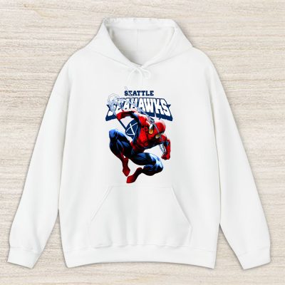 Spiderman NFL Seattle Seahawks Unisex Hoodie TAH5348