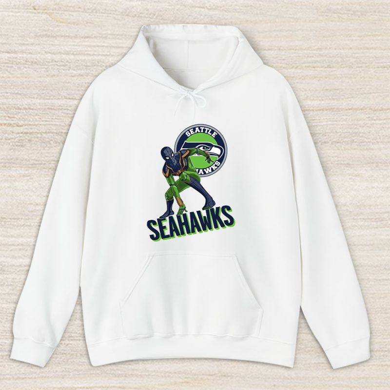 Spiderman NFL Seattle Seahawks Unisex Hoodie TAH7699