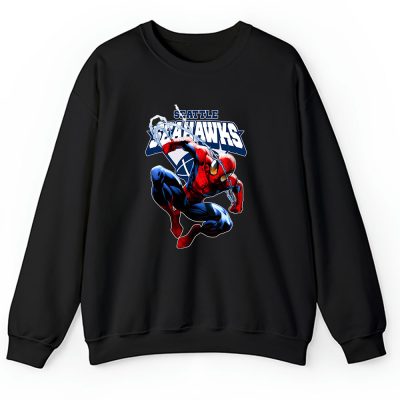 Spiderman NFL Seattle Seahawks Unisex Sweatshirt TAS5348