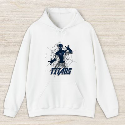 Spiderman NFL Tennessee Titans Unisex Hoodie TAH7411