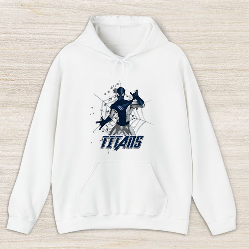 Spiderman NFL Tennessee Titans Unisex Hoodie TAH7411