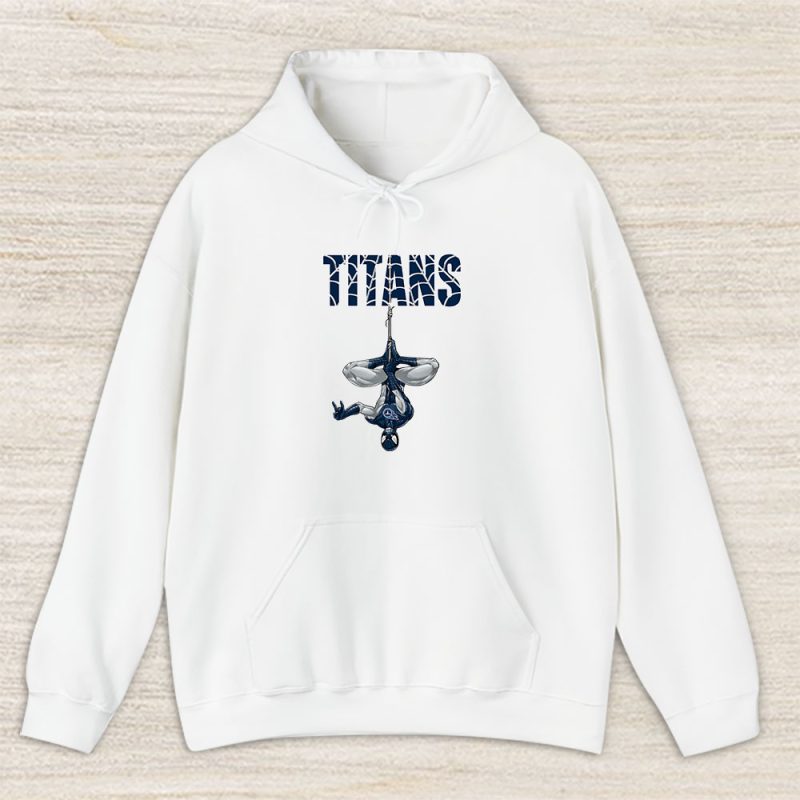 Spiderman NFL Tennessee Titans Unisex Hoodie TAH7412