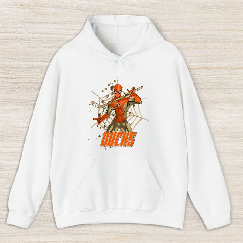 Spiderman NHL Anaheim Ducks Unisex Hoodie TAH7103