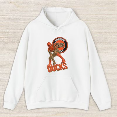 Spiderman NHL Anaheim Ducks Unisex Hoodie TAH8343