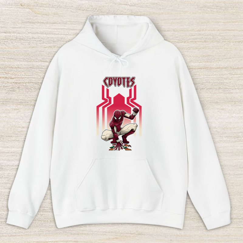 Spiderman NHL Arizona Coyotes Unisex Hoodie TAH7627