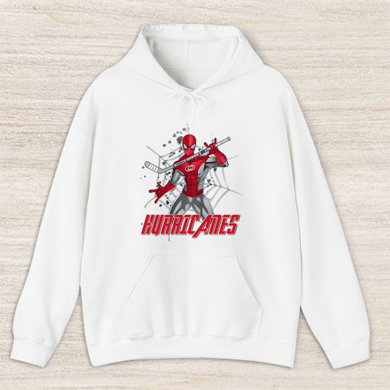 Spiderman NHL Carolina Hurricanes Unisex Hoodie TAH7167