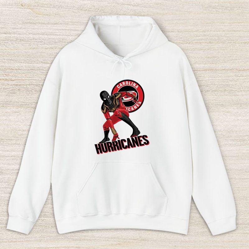 Spiderman NHL Carolina Hurricanes Unisex Hoodie TAH8367