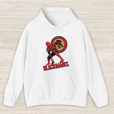 Spiderman NHL Chicago Blackhawks Unisex Hoodie TAH8360