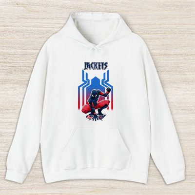 Spiderman NHL Columbus Blue Jackets Unisex Hoodie TAH7644