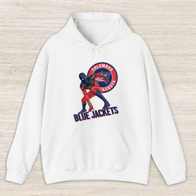 Spiderman NHL Columbus Blue Jackets Unisex Hoodie TAH8368