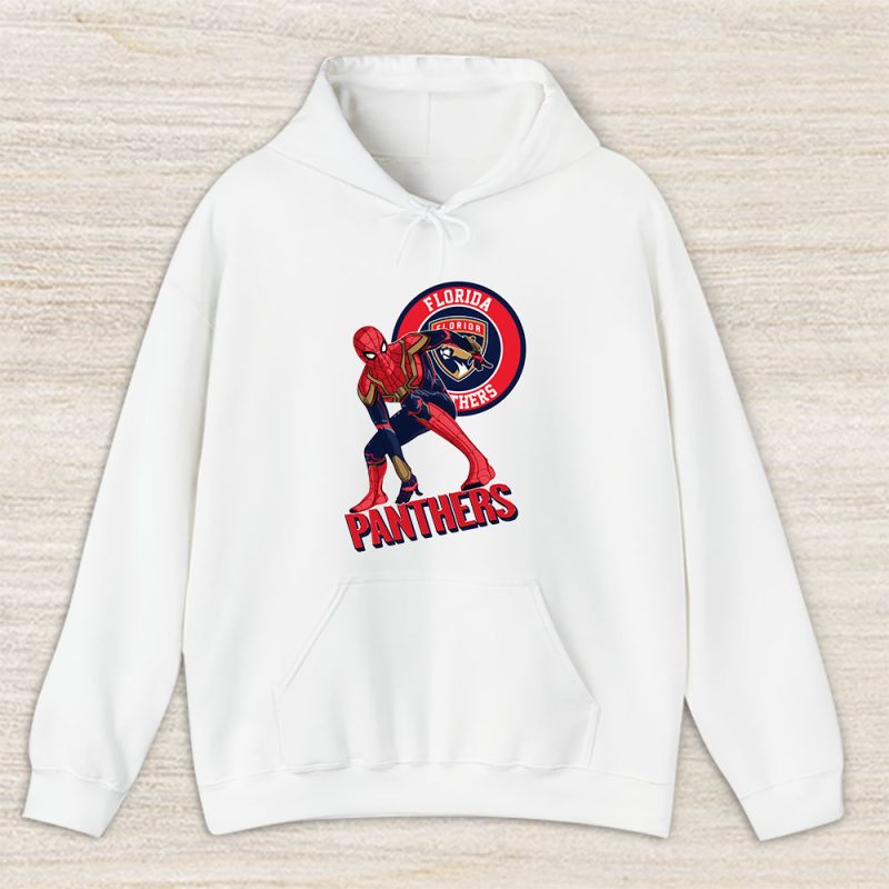 Spiderman NHL Florida Panthers Unisex Hoodie TAH8384