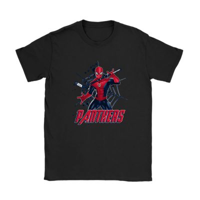 Spiderman NHL Florida Panthers Unisex T-Shirt Cotton Tee TAT7214