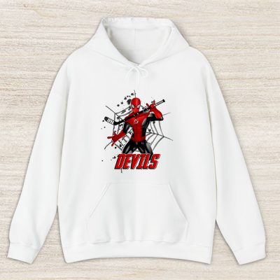 Spiderman NHL New Jersey Devils Unisex Hoodie TAH7304