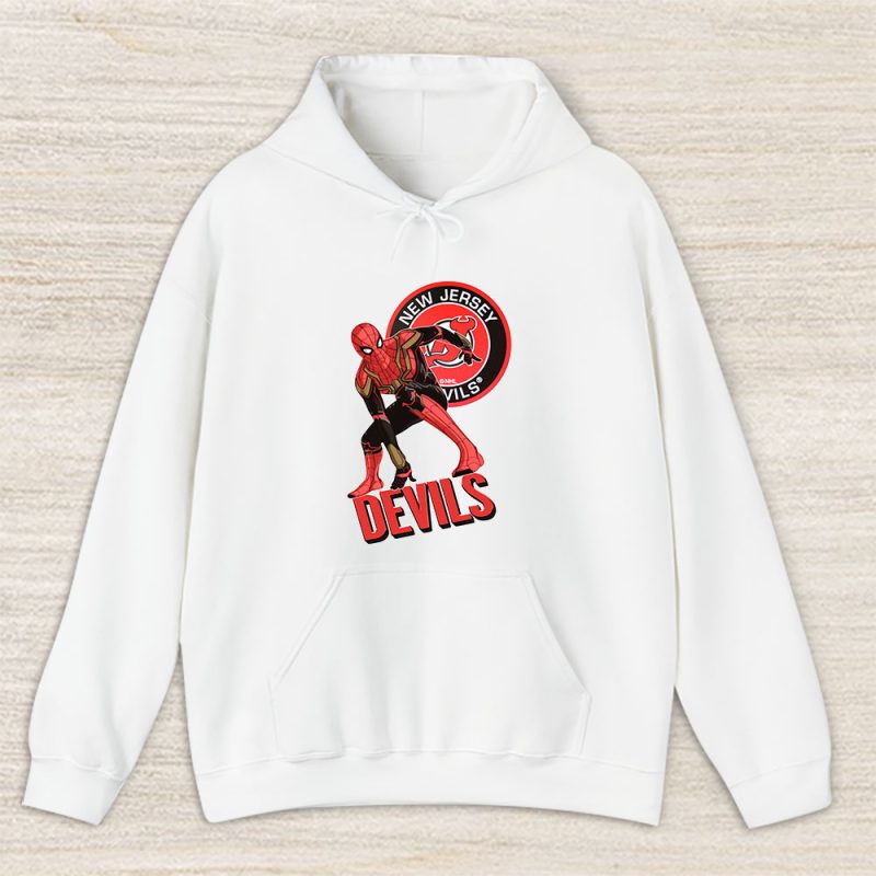 Spiderman NHL New Jersey Devils Unisex Hoodie TAH8413