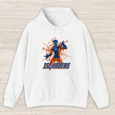 Spiderman NHL New York Islanders Unisex Hoodie TAH7307