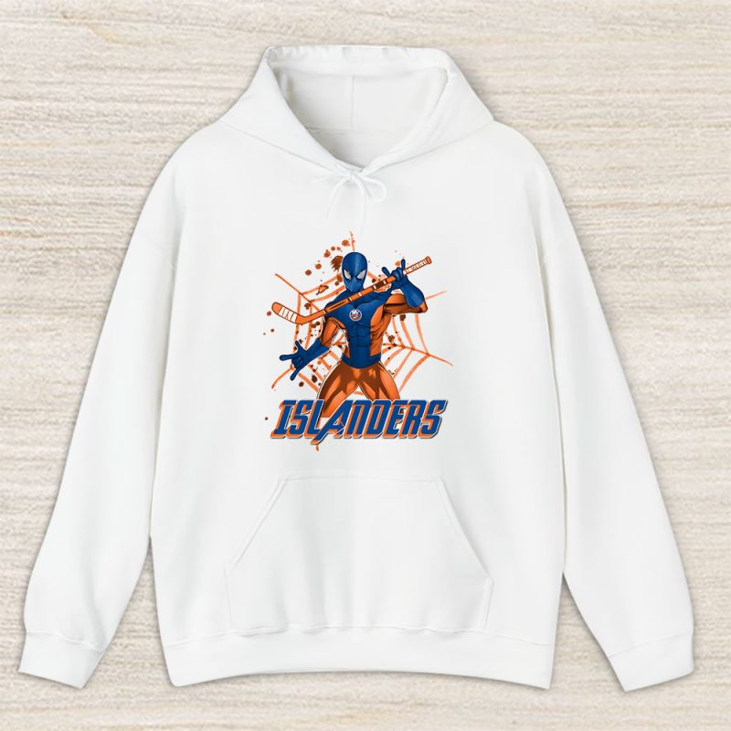 Spiderman NHL New York Islanders Unisex Hoodie TAH7307