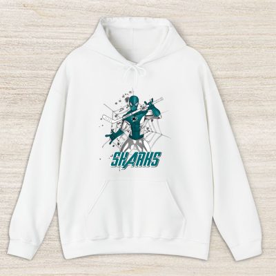 Spiderman NHL San Jose Sharks Unisex Hoodie TAH7398