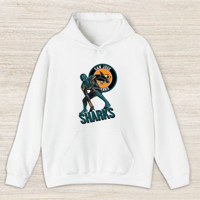 Spiderman NHL San Jose Sharks Unisex Hoodie TAH8448