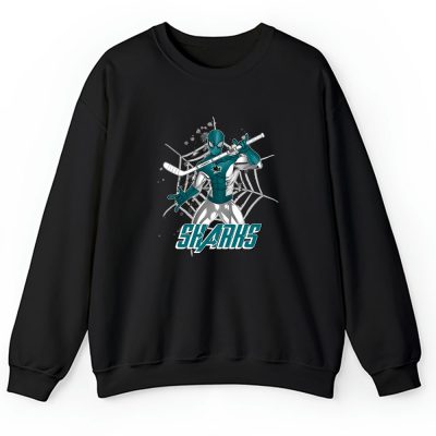 Spiderman NHL San Jose Sharks Unisex Sweatshirt TAS7398