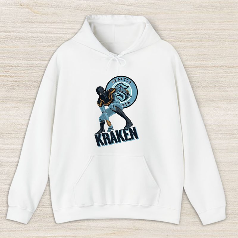 Spiderman NHL Seattle Kraken Unisex Hoodie TAH8444