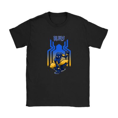 Spiderman NHL St. Louis Blues Unisex T-Shirt Cotton Tee TAT7696