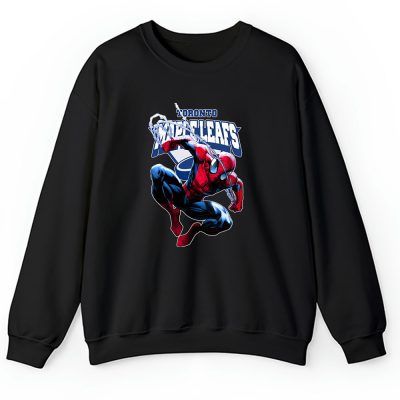 Spiderman NHL Toronto Maple Leafs Unisex Sweatshirt TAS5350