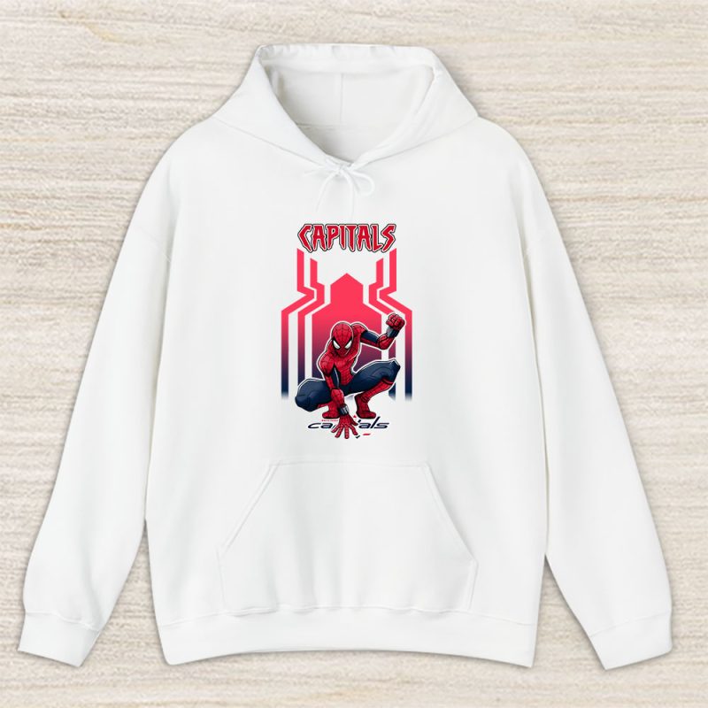 Spiderman NHL Washington Capitals Unisex Hoodie TAH7706