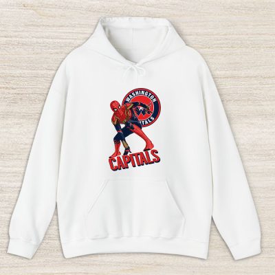 Spiderman NHL Washington Capitals Unisex Hoodie TAH8457