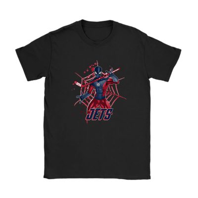 Spiderman NHL Winnipeg Jets Unisex T-Shirt Cotton Tee TAT7420