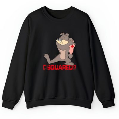 Spike Bulldog In Tom And Jerry Dsquared2 Brand Unisex Sweatshirt TAS5567